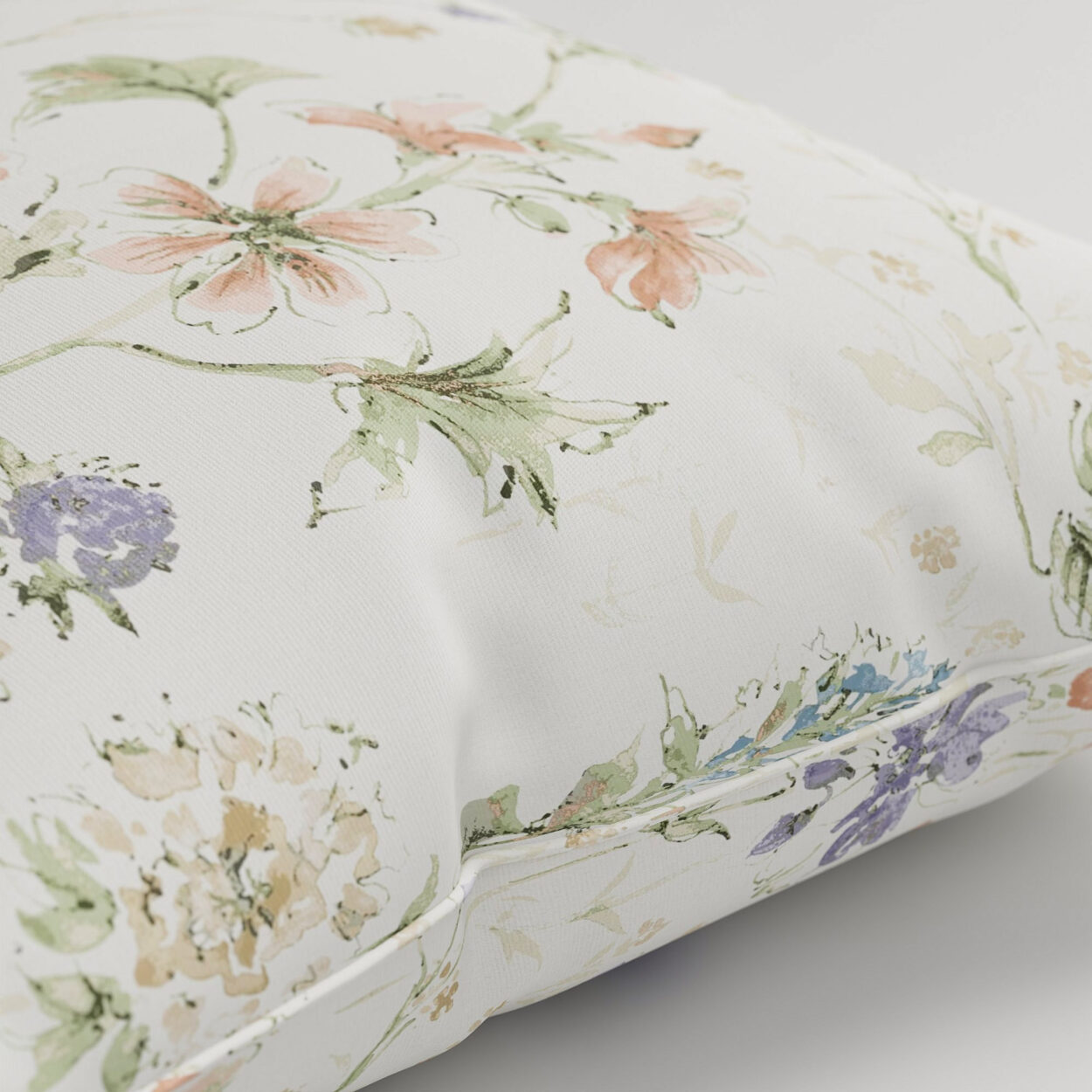 Laura Ashley Wild Meadow Chalk Pink Cushion - Image 2