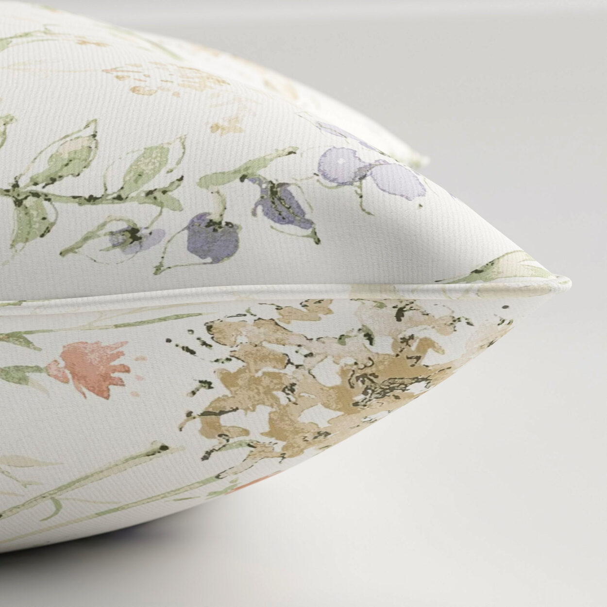 Laura Ashley Wild Meadow Chalk Pink Cushion - Image 3
