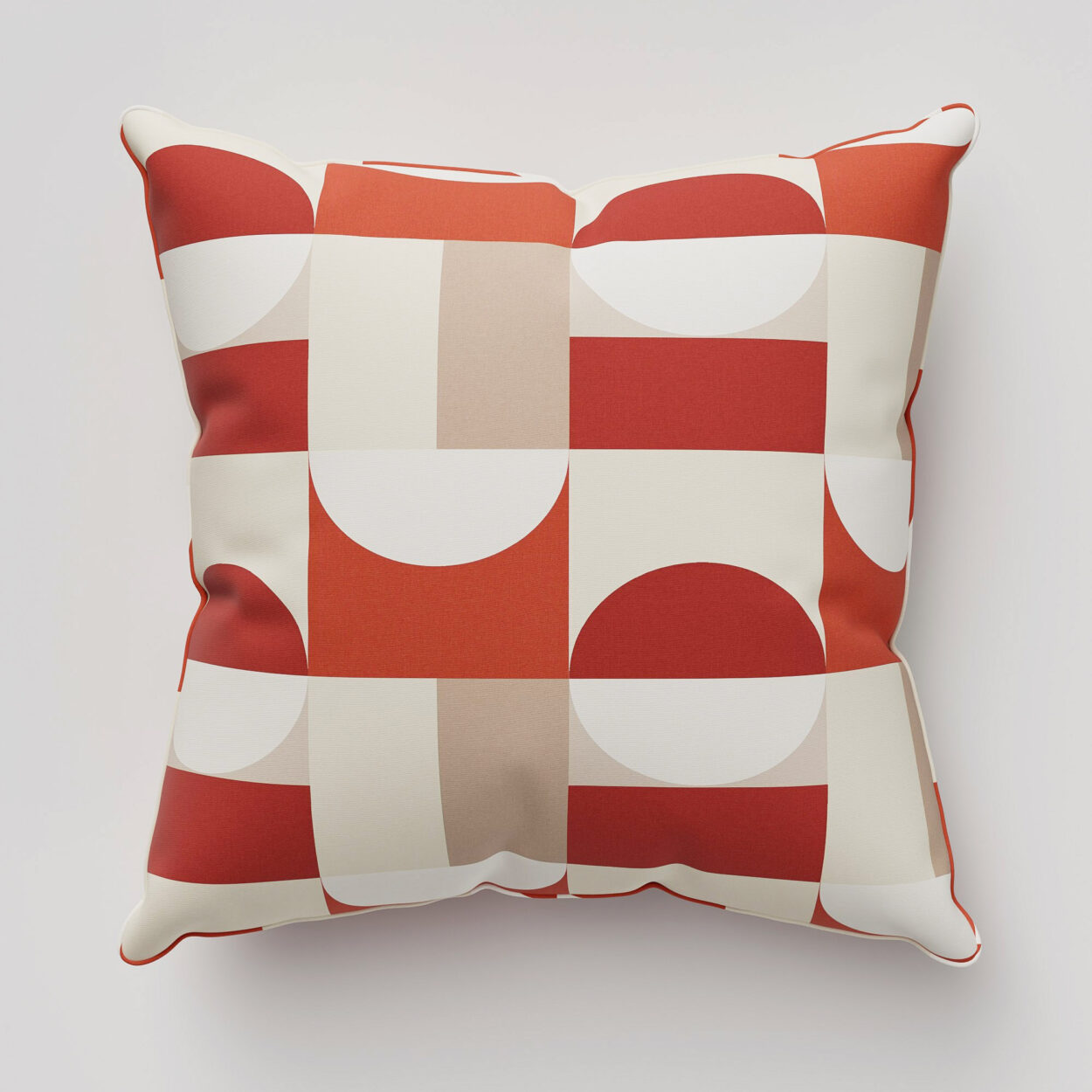 Crosby Scarlet Cushion