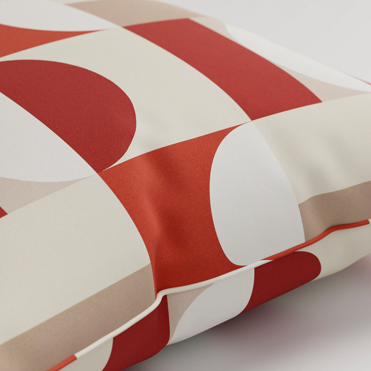 Crosby Scarlet Cushion - Image 2