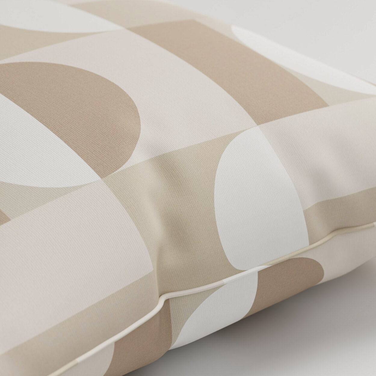 Crosby Taupe Cushion - Image 2