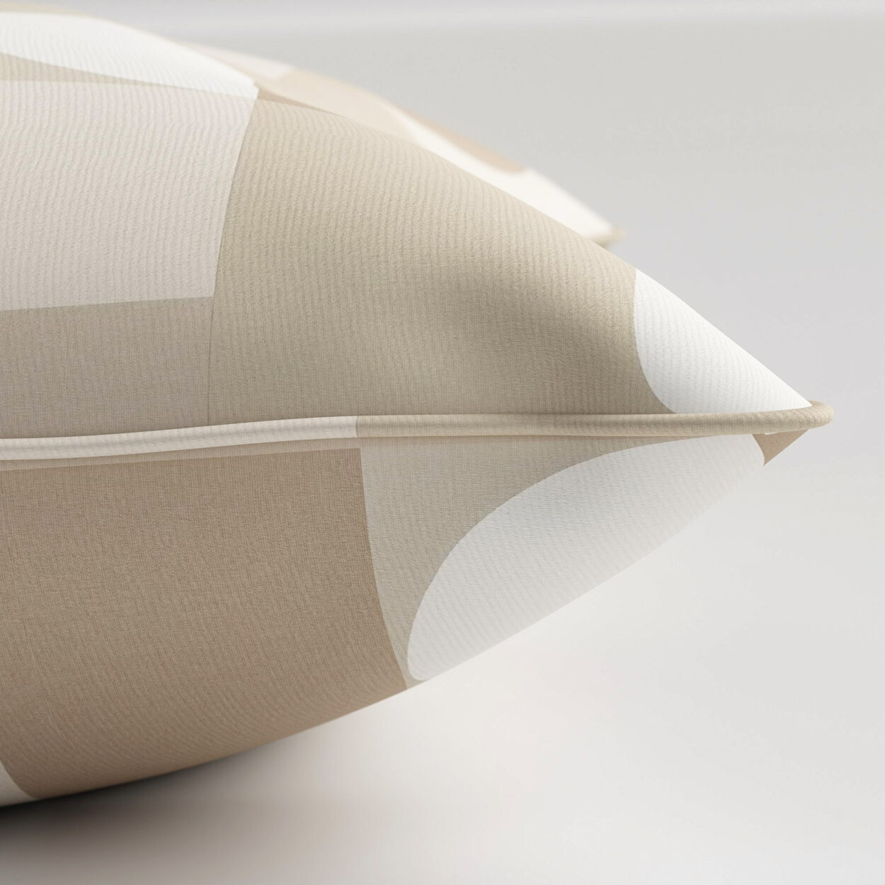 Crosby Taupe Cushion - Image 3
