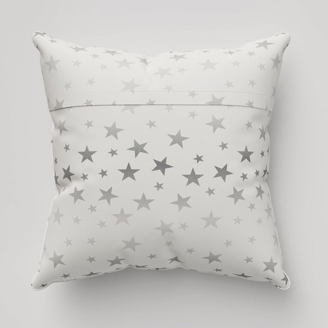 Twinkle Stars Silver Cushion - Image 4