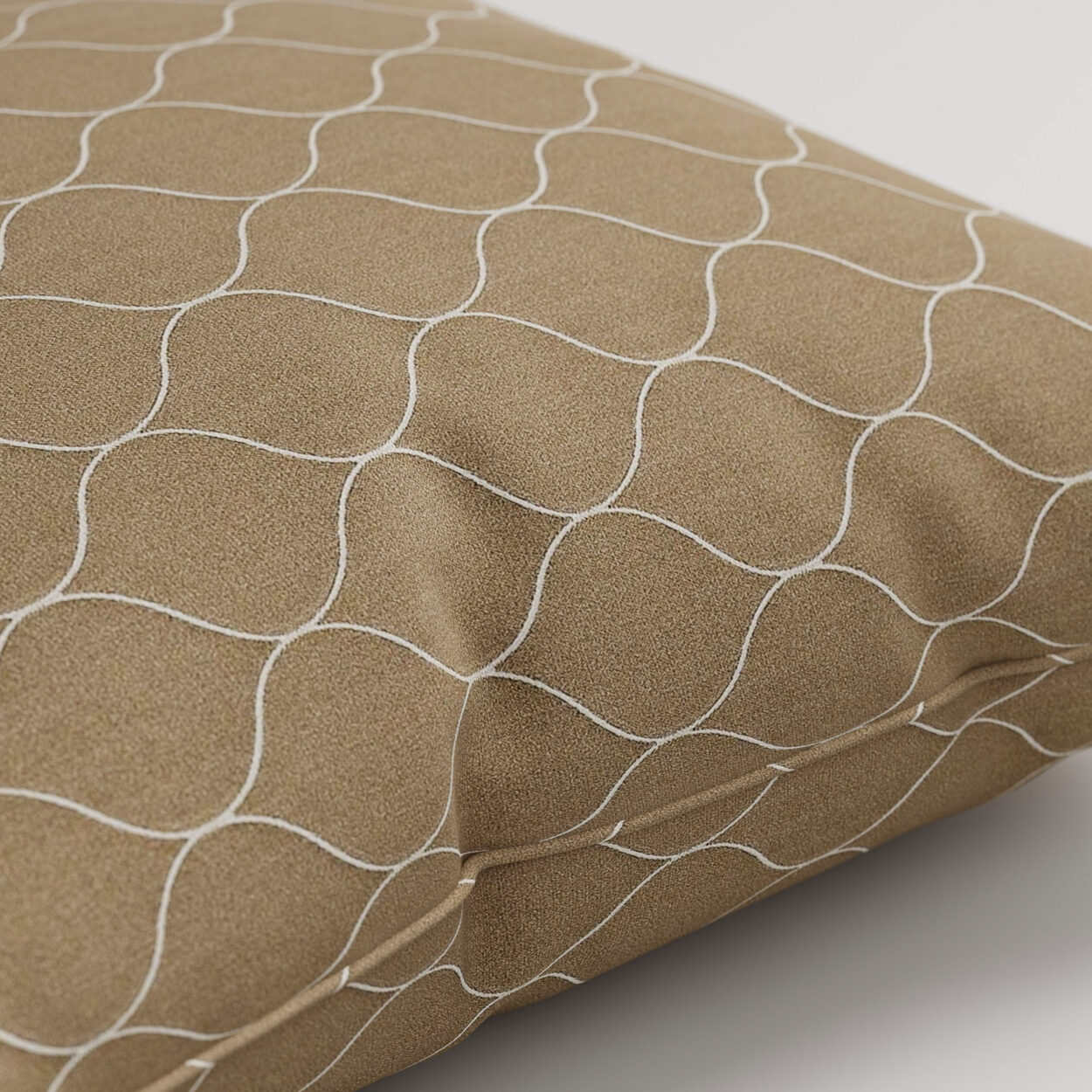 Carioca Taupe Cushion - Image 2